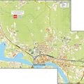 Mappa della comune di Sesto Calende